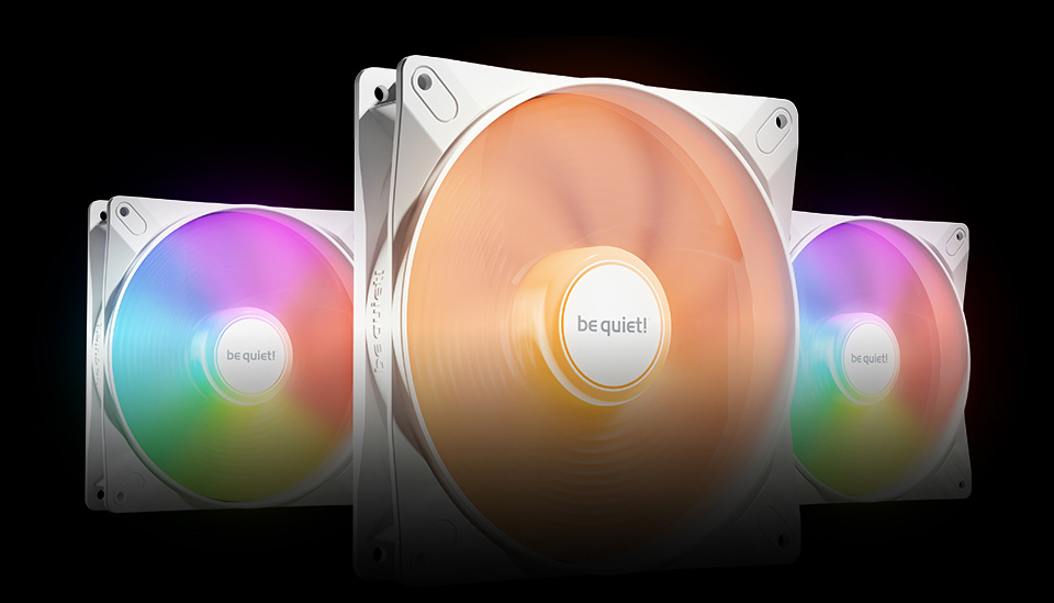 be quiet! Light Wings LX 140mm PWM high-speed White BL131 ARGB LED